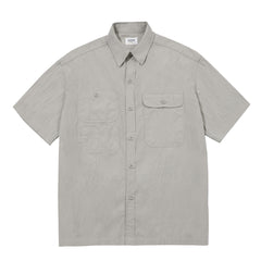 Kappy Sunrise Utility Half Shirt Greige - Parasol Store