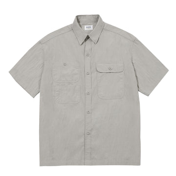 Kappy Sunrise Utility Half Shirt Greige - Parasol Store