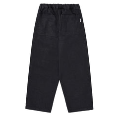 Kappy Two Tuck Wide Denim Pants Deep Indigo - Parasol Store