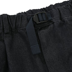Kappy Two Tuck Wide Denim Pants Deep Indigo - Parasol Store