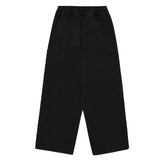 Kappy Two Tuck Wide Kation Pants Black - Parasol Store