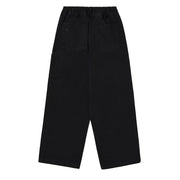 Kappy Two Tuck Wide Kation Pants Black - Parasol Store