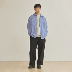 Kappy Two Tuck Wide Pants Black - Parasol Store