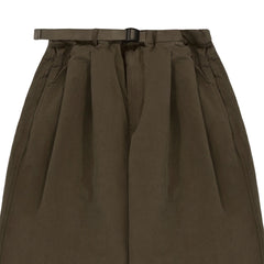 Kappy Two Tuck Wide Pants Brown - Parasol Store