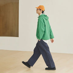 Kappy Two Tuck Wide Pants Navy - Parasol Store
