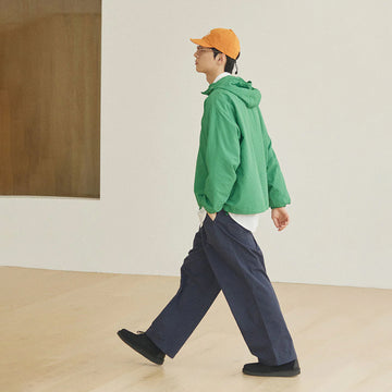 Kappy Two Tuck Wide Pants Navy - Parasol Store