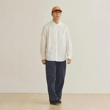 Kappy Two Tuck Wide Pants Navy - Parasol Store