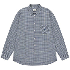 Kappy Vintage Check Shirt  Blue - Parasol Store