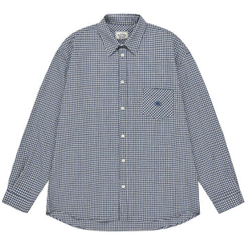 Kappy Vintage Check Shirt  Blue - Parasol Store