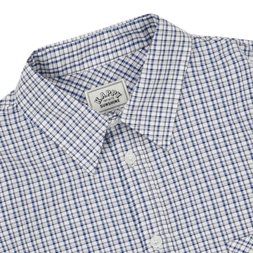 Kappy Vintage Check Shirt White - Parasol Store