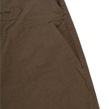 Kappy Womens Back Button CN Overall Brown - Parasol Store