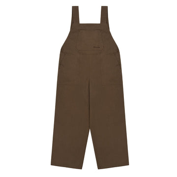 Kappy Womens Back Button CN Overall Brown - Parasol Store