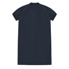 Kappy Womens Band Collar Dress Navy - Parasol Store