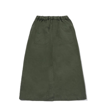 Kappy Womens Cotton Fatigue Skirt Khaki - Parasol Store