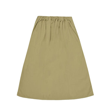 Kappy Womens Flare Banding Skirt Beige - Parasol Store