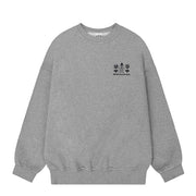 Kappy Yeti Fluff Sweat Shirt Gray - Parasol Store