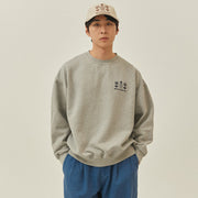 Kappy Yeti Fluff Sweat Shirt Gray - Parasol Store