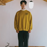 Kappy Yeti Fluff Sweat Shirt Mustard - Parasol Store