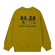 Kappy Yeti Fluff Sweat Shirt Mustard - Parasol Store