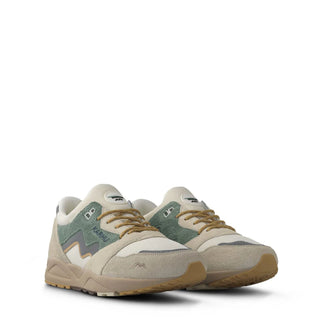 Karhu Womens Aria 95 Trainer Turtledove / Iceberg Green - Parasol Store