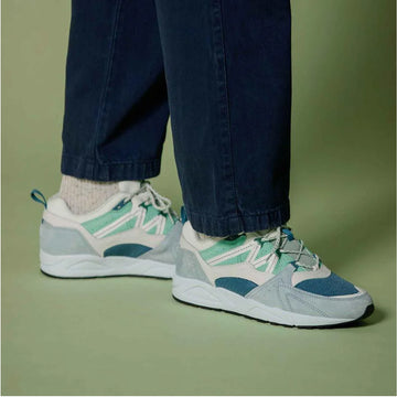 Karhu Womens Fusion 2.0 Trainer Pearl Blue / Bright White - Parasol Store