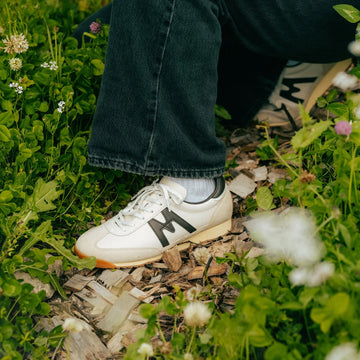 Karhu Womens Mestari Trainer Gravel / Chocolate Torte