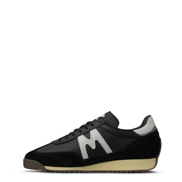 Karhu Womens Mestari Trainer Jet Black / Blanc De Blanc