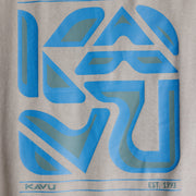 Kavu Cubed S/S Tee Greige - Parasol Store