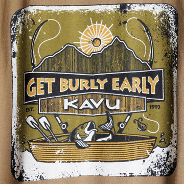 Kavu Pass The Time S/S Tee Olive - Parasol Store