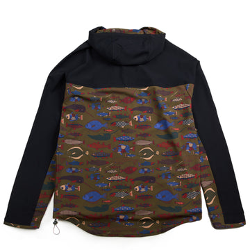 Kavu River Throwshirt Jacket Fish Tessellate - Parasol Store