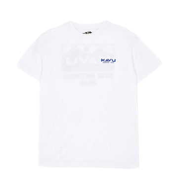 Kavu True Gradient S/S Tee White