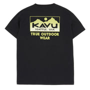 Kavu True Gradient S/S Tee Black - Parasol Store