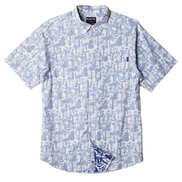 Kavu S/S Shirt Topspot Mushroom Forest - Parasol Store