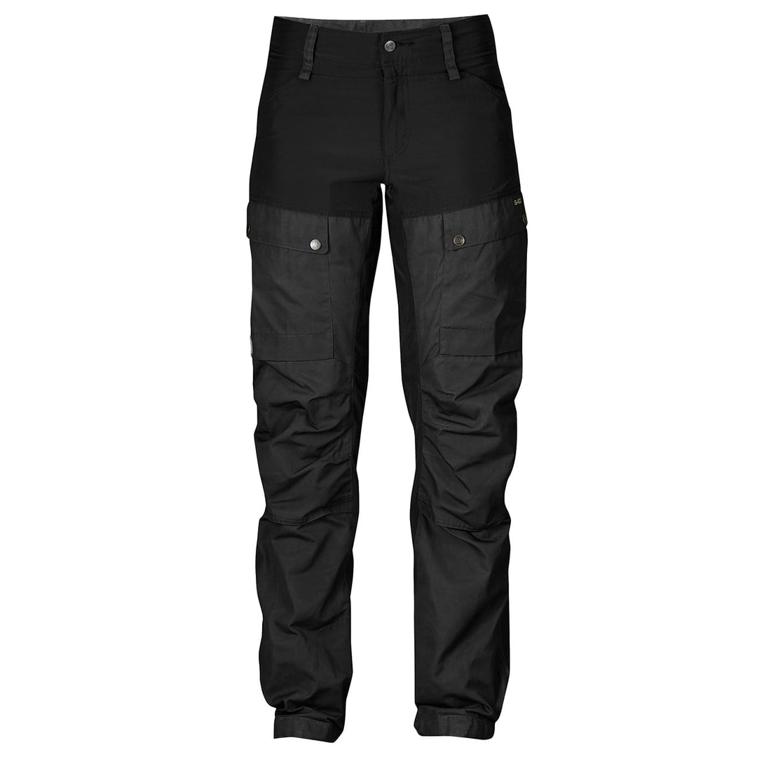 Fjallraven Womens Keb Trousers Black - Parasol Store