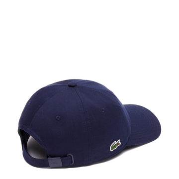 Lacoste Unisex Organic Cotton Twill Cap Navy Blue - Parasol Store