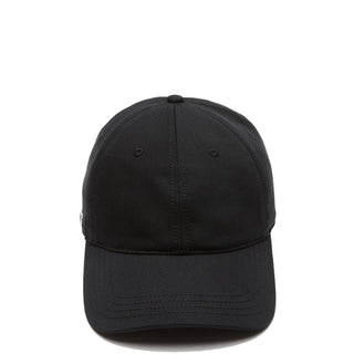 ​Lacoste Unisex Organic Cotton Twill Cap Black