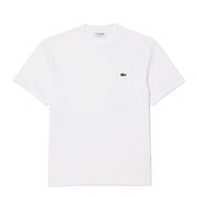 Lacoste Classic Fit Cotton Jersey T-shirt White - Parasol Store