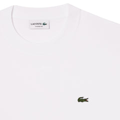 Lacoste Classic Fit Cotton Jersey T-shirt White - Parasol Store