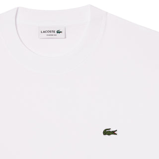 Lacoste Classic Fit Cotton Jersey T-shirt White - Parasol Store