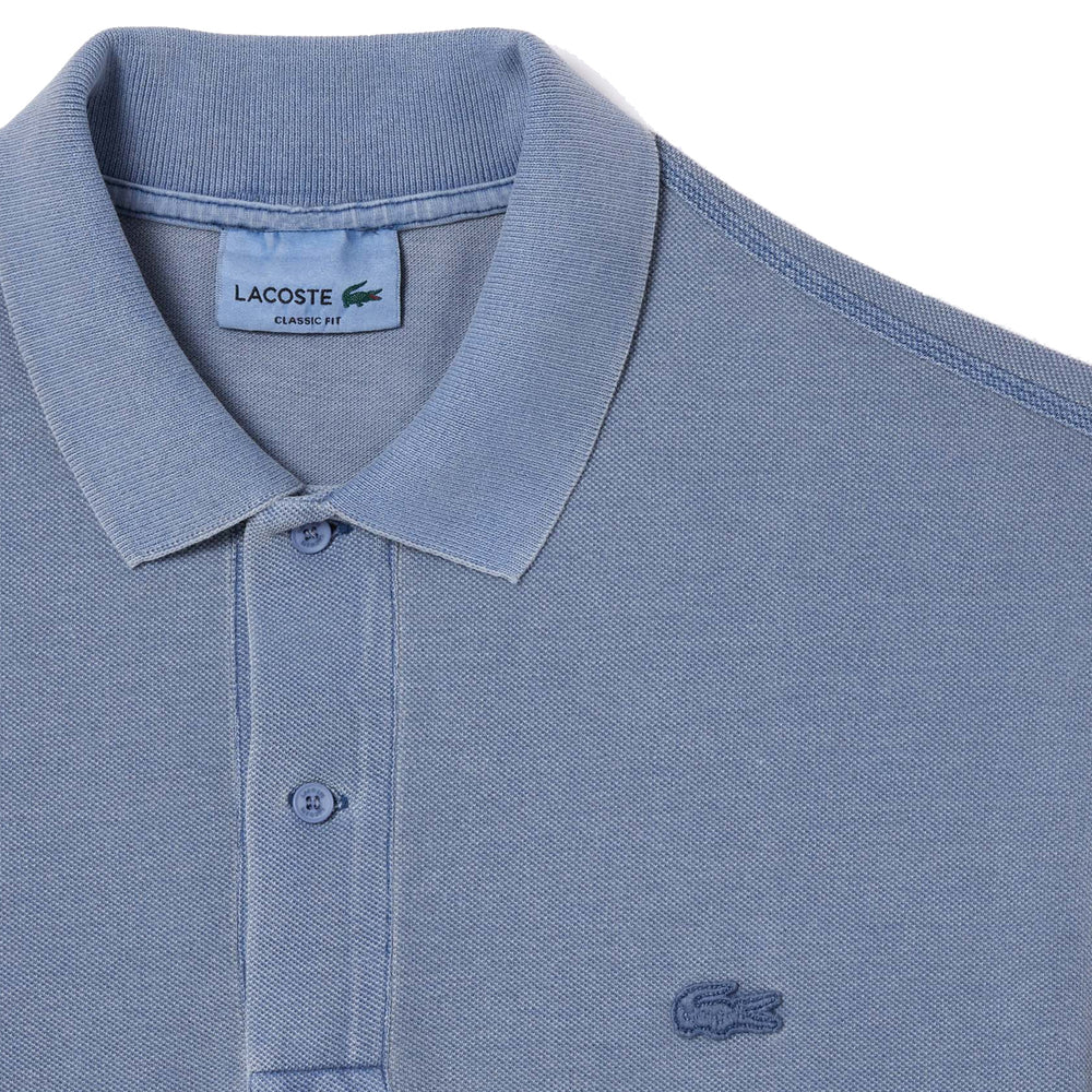 Lacoste Classic Fit Cotton Piqué Polo Shirt Eco Stonewash - Parasol Store