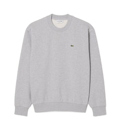 Lacoste Cotton Fleece Sweatshirt Light Heathered Grey