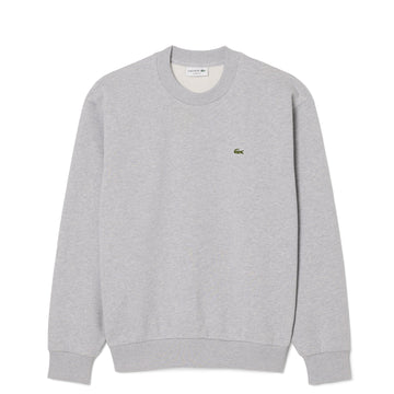 Lacoste Cotton Fleece Sweatshirt Light Heathered Grey