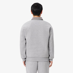 Lacoste Cotton Fleece Sweatshirt Light Heathered Grey