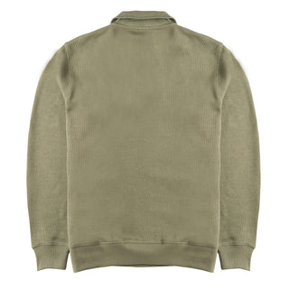 Lacoste Half Zip Sweatshirt Khaki Green - Parasol Store