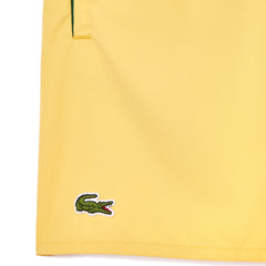 Lacoste Lightweight Swim Shorts Yellow / Green - Parasol Store