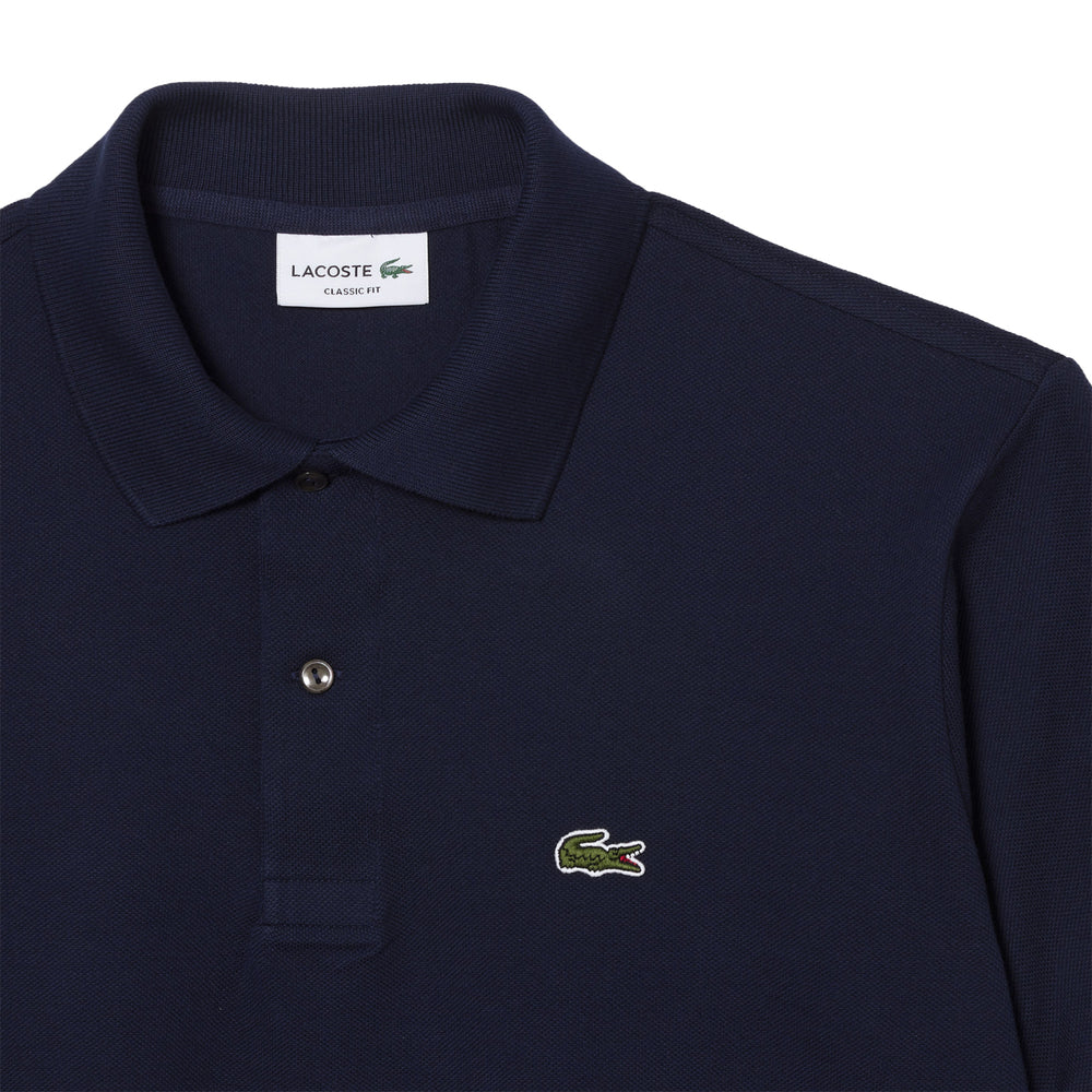 Lacoste Original L.12.12 Petit Pique Cotton Polo Shirt Midnight Blue - Parasol Store