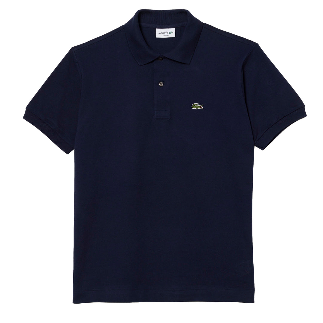 Lacoste Original L.12.12 Petit Pique Cotton Polo Shirt Midnight Blue - Parasol Store