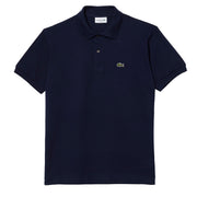 Lacoste Original L.12.12 Petit Pique Cotton Polo Shirt Midnight Blue - Parasol Store