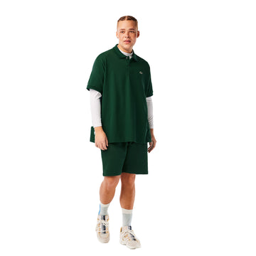 Lacoste Original L.12.12 Petit Pique Cotton Polo Shirt Pine Green - Parasol Store