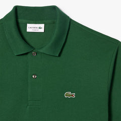 Lacoste Original L.12.12 Petit Pique Cotton Polo Shirt Pine Green - Parasol Store